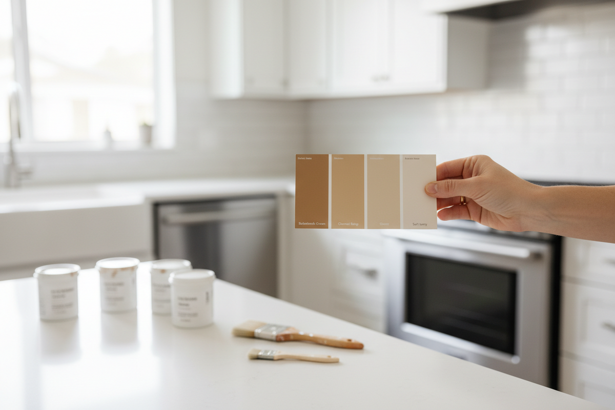 Matt Finish - Standard Colours - Touch Up Paint For Kitchen Cabinets and Doors