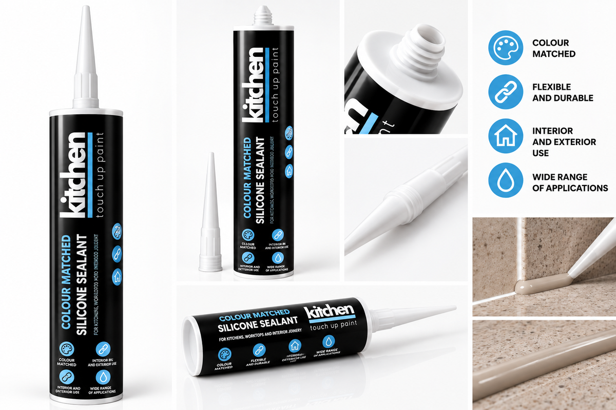 Formica PP6275 Brushed Concrete Matched Silicone Sealant